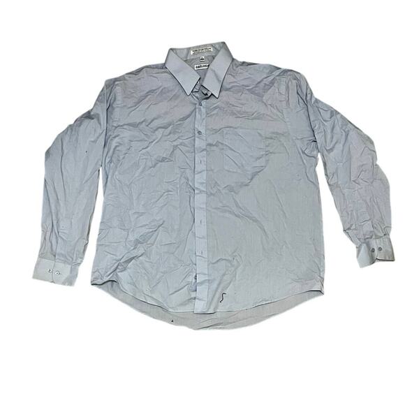 Armando Men’s Blue Button Down Size Large - Picture 1 of 3